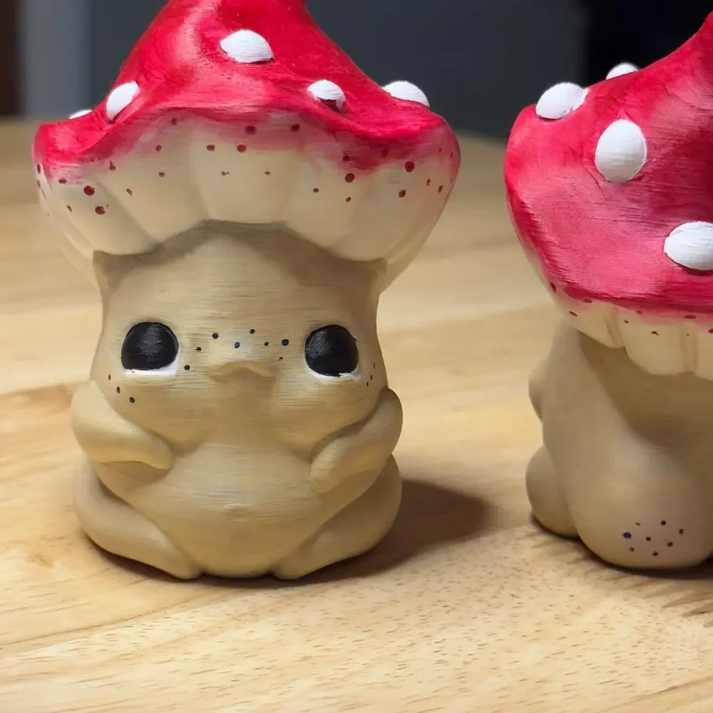 Mushroom Butt Goblin Statue Figurine-3D‎ Printed